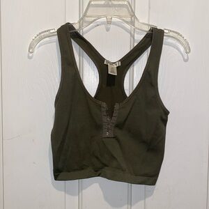 Bozzolo size S/M clasp crop top
